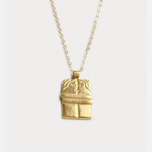 COPY - Wolf Circus + The Kiss Gold Necklace